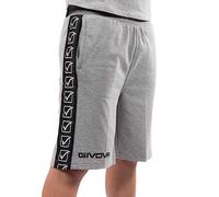 givova Bermudas Terry Band, Gris Melange Claro., M