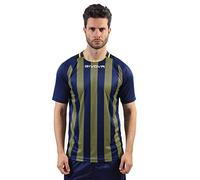 givova Camisa de Trazo Camiseta, Azul/Amarillo, M Unisex Adulto
