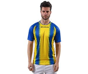 givova Camiseta Stripe Interlock M/C Camiseta Unisex Adulto
