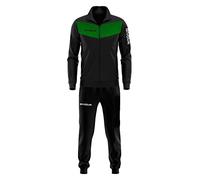 GIVOVA Chándal de visa triacetado 4S negro/verde, talla M