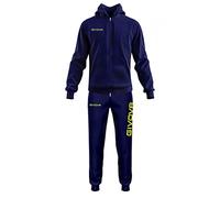 Givova, chandal king, azul /amarillo fluo, M