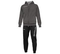 Givova, chandal king, gris oscuro/negro, XL