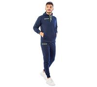 Givova, chandal poker, azul /amarillo fluo, 2XL