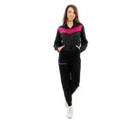 givova - Chandal Visa Fluo, Conjunto Deportivo para Hombre, negro/fucsia, 3XL