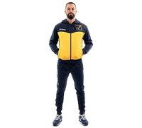GIVOVA Chándal Visa Melange con capucha Polarflex azul/amarillo Melange, talla 3XL