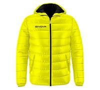Givova, chaqueta olanda, amarillo fluo/negro, M