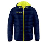 Givova, chaqueta olanda, azul /amarillo fluo, XL