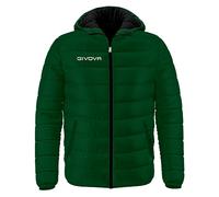 Givova, chaqueta olanda, verde oscuro /negro, 2XL