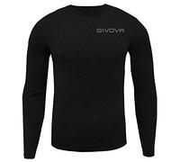 Givova, corpus 3 suéter elástico íntimo m/l, negro, L