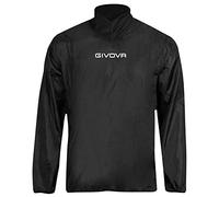 GIVOVA Coupe-vent sportif, Chaqueta Unisexo, Noir,