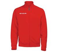 givova Felpa Citta' New Sudadera, Hombre, Rojo, 3XL