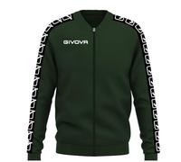 Givova Giacca College Band Chaqueta, Hombre, Verde, 3XL