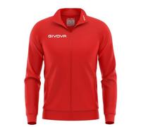 GIVOVA Giacca Polarfleece Mono 500, Camisa de entrenamiento Hombre, Rouge,