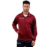 GIVOVA Giacca Polarfleece Mono 500 Chaqueta, Unisex adulto, Granate, 4XL