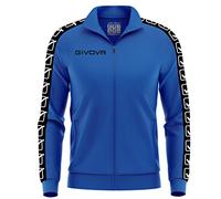 Givova Giacca Tricot Band Chaqueta, Hombre, Azul, L