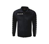 Givova Giacca Tricot Band Chaqueta, Hombre, Negro, XS