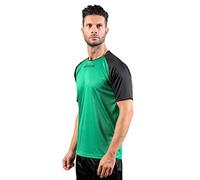 givova Jefe Camiseta, Hombre, Verde/Negro, L