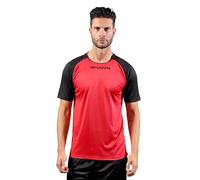 givova Jefe Camiseta, Hombres, Rojo/Negro, XXS