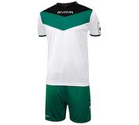 Givova, kit campo, negro/verde, XS