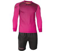 Givova Kit Manchester Equipación de Portero, Hombre, Multicolor (Orange/Black), XL