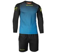 Givova Kit Manchester Equipación, Hombre, Sky/Black, M