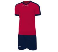 Givova Kit Revolution Fútbol Teamwear Formación Camiseta Con Corto KITC59 Nuevo