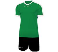 Givova Kit Revolution Fútbol Teamwear Formación Camiseta Con Corto KITC59 Nuevo