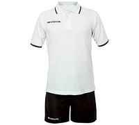 Givova, kit street, blanco/negro, 2XL