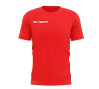 Givova MA007-0012-3XL T-Shirt Cotone Fresh Rosso TG. 3XL, Unisex-Adult