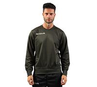 givova MA019, Camiseta de Cuello Redondo One Unisex - Niño, Verde Militare, 3XS