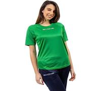 Givova MAC50 Sport T-Shirt, Hombre, Verde, S