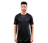 Givova Mac03 T-Shirt, Unisex, Schwarz, M