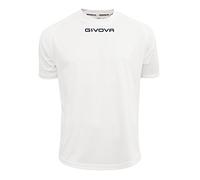 Givova MAC27 Sport T-Shirt, Hombre, Blanco, 2 XL