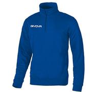 Givova Maglia Tecnica (Half Zip) Sudadera, Hombre, Azul, 2XS