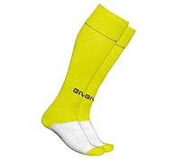 Givova, media de futbol, amarillo fluo, SENIOR