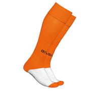 Givova, media de futbol, noranja fluo, SENIOR