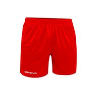Givova One, Pantalón Corto Hombre, Rosso (0012), M