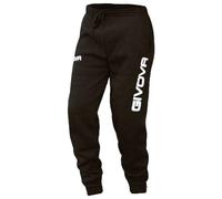Givova Panta Cotone Mod. Moon Pantalón, Hombre, Negro, S