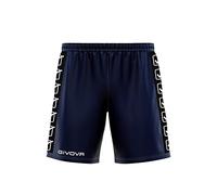 givova Pantaloncino Poly Band Pantalón Corto, Azul, L Unisex