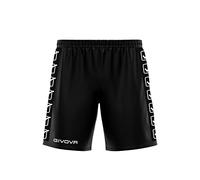 givova Pantaloncino Poly Band Pantalón Corto, Hombre, Negro, 3XL