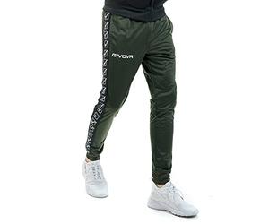 Givova Pantalone Tricot Band, Hombre, Verde, S