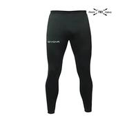Givova, pantalones slim, negro, 2XL