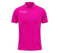 givova Polo Summer, Rosa, M Unisex