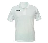 Givova Polo Summer Polo, Hombre, Blanco, 5XS