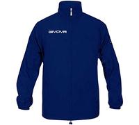 Givova Rain Basico, Chaqueta De Lluvia Unisex Niños, Azul (Blue), XXS