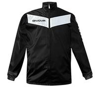 Givova, rain scudo, negro/blanco, 2XS