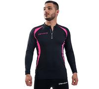 Givova Running Long Shirt Camiseta De Manga Larga, Hombre, Multicolor, S