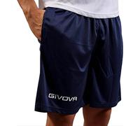 GIVOVA Short Pocket, Pantalones Cortos Cargo Unisexo, Bleu,