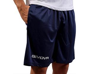 GIVOVA Short Pocket, Pantalones Cortos Cargo Unisexo, Bleu,
