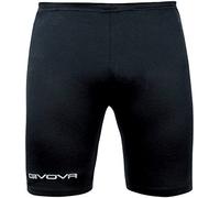 Givova Skin Bermuda Shorts, Unisex, Negro, L